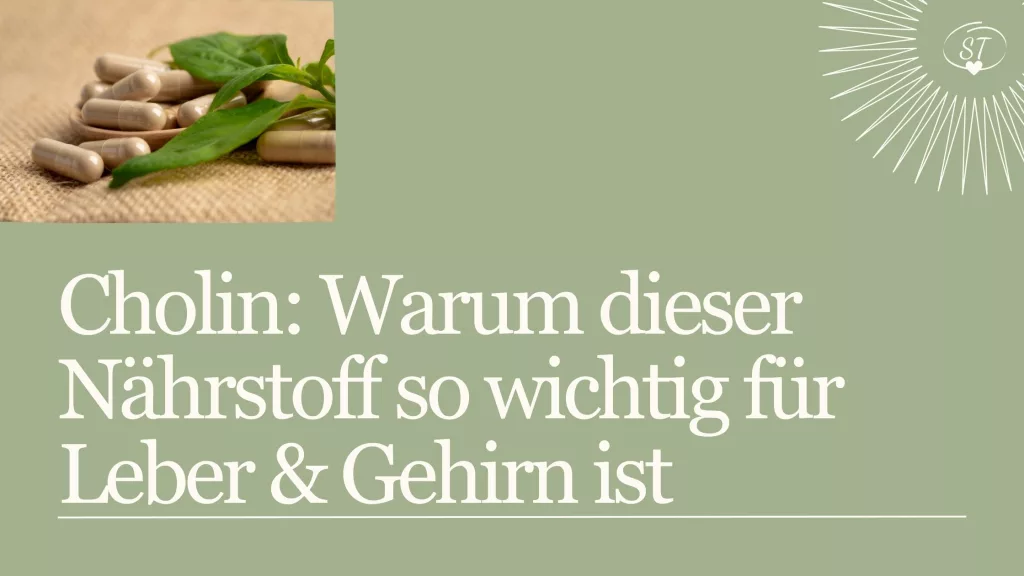 Cholin für Leber und Gehirn