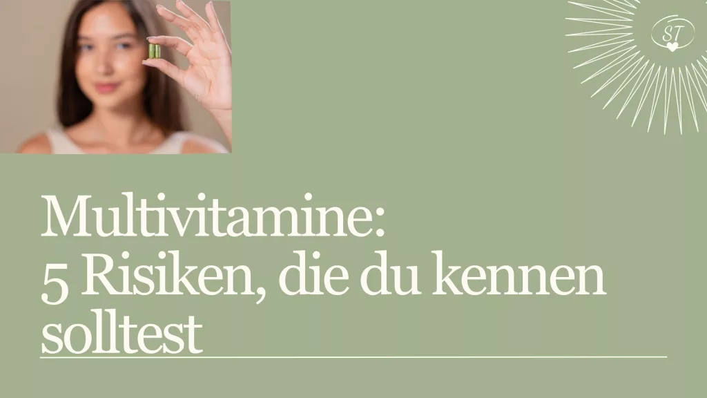 Multivitamin Tabletten und Kapseln als Nahrungsergänzung