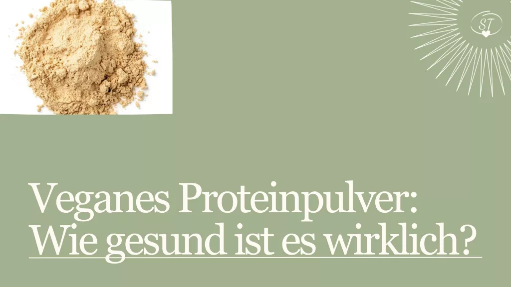 Veganes Proteinpulver aus pflanzlichen Quellen